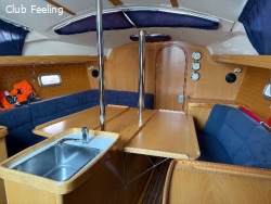 Feeling 32 DI dériveur intégral - barre à roue - pilote auto