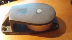 Poulie plat pont écoute génois