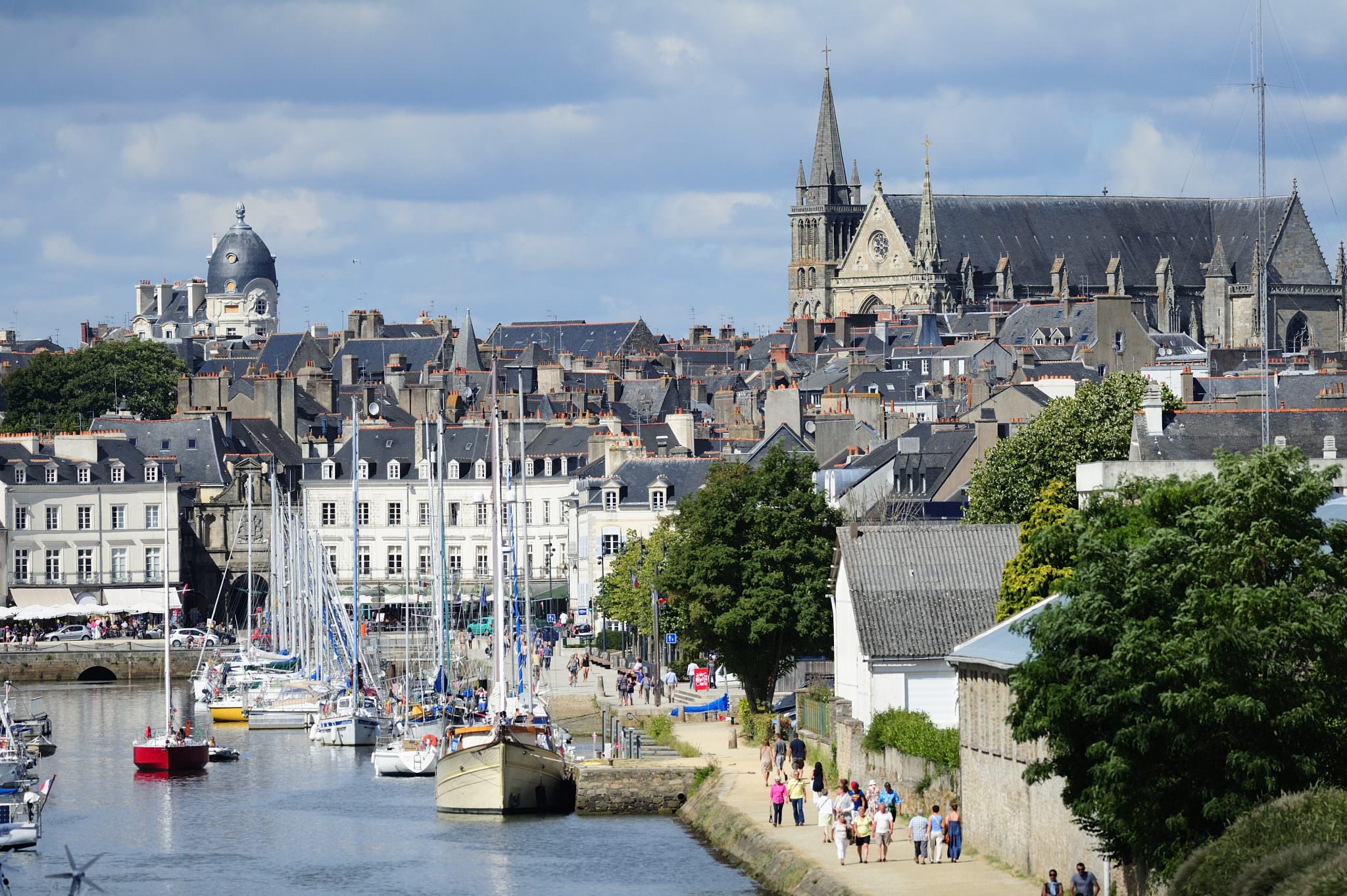 balade sur le port de vannes